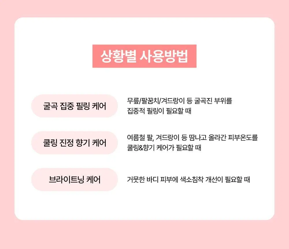[꿈치케어/미백] 낫포유 브라이트닝 SOS 바디패드 10매입 상세페이지 30
